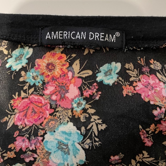 Long sleeve floral pattern top - Picture 5 of 6